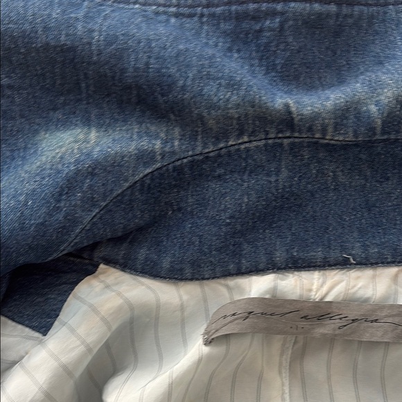 Raquel Allegra Blue Jean Jacket - Picture 7 of 10